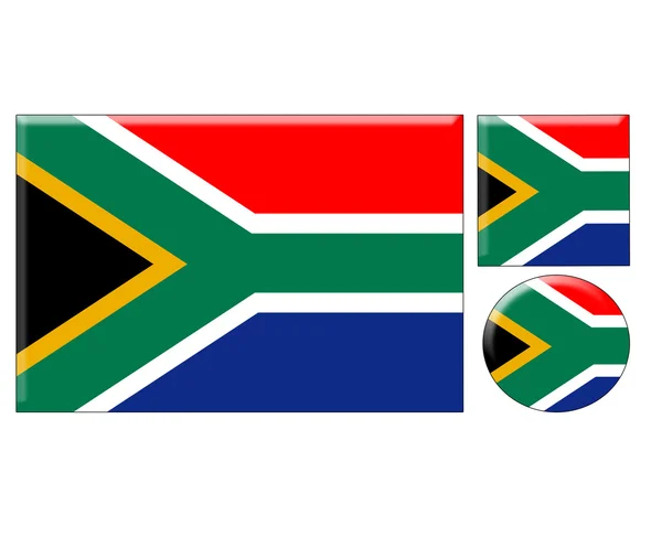 Conjunto de iconos de Sudáfrica — Foto de Stock