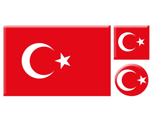 Turecko ikony nastavit — Stock fotografie