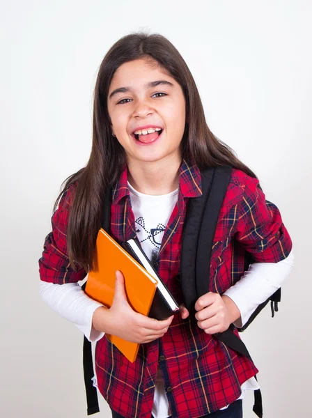 Bella ragazza della scuola — Foto Stock