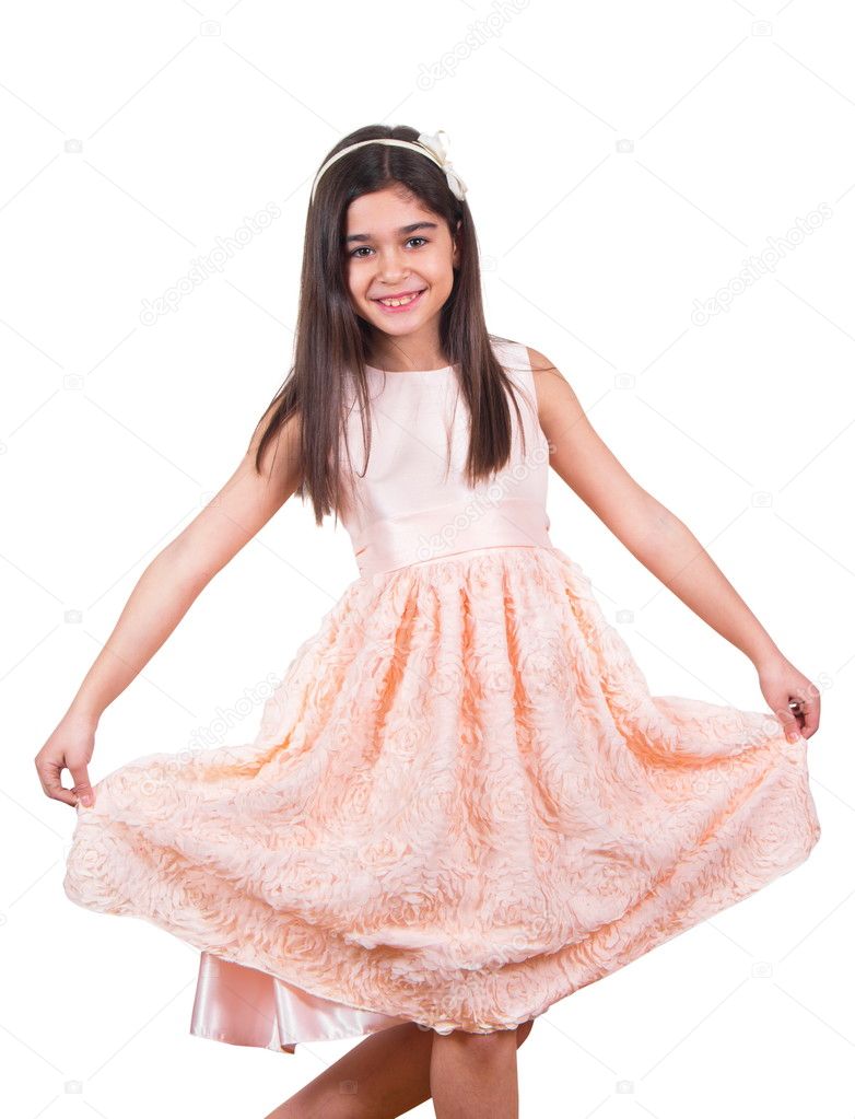 girl with dress