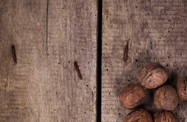 tablo üzerinde fındık