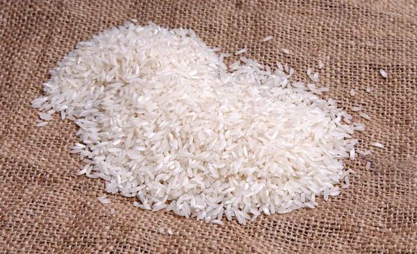 Рис на столе — стоковое фото