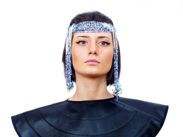 Donna con look egiziano — Foto Stock
