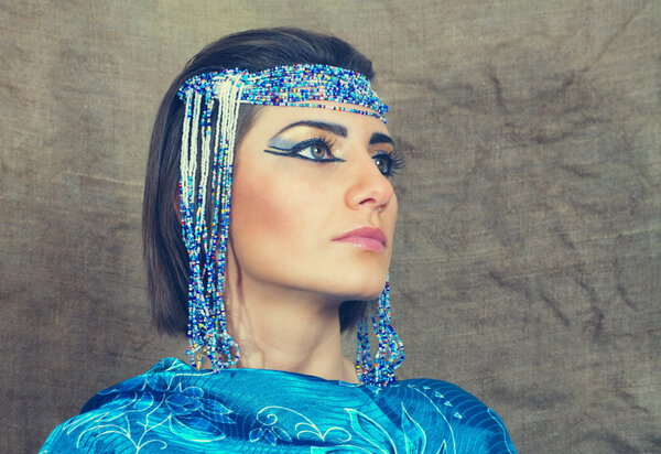 woman with egyptian look