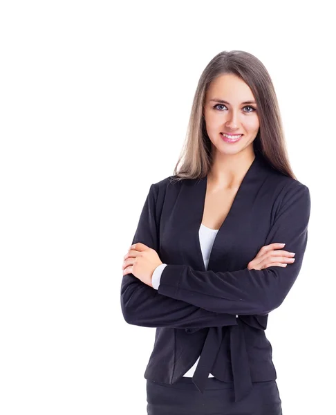 Young, attractive, successful business woman — Stock Photo, Image