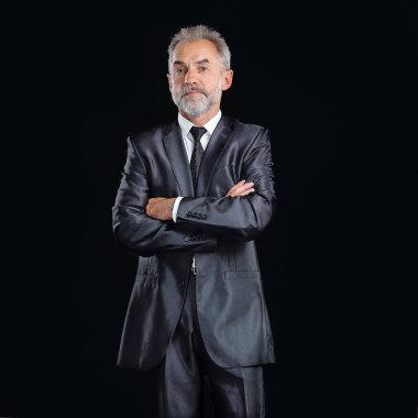 Son sınıf bir iş adamının portresi..