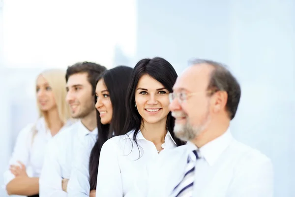 The conclusion of the transaction.successful business team — Stock Photo, Image