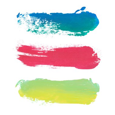 Vektör Boya çizgili metin için yer.