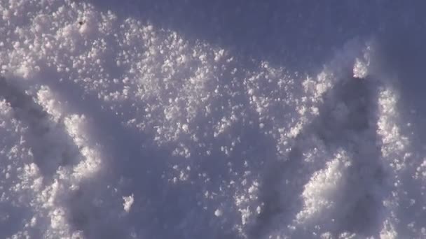 Kar üzerinde yazılı 2017 — Stok video