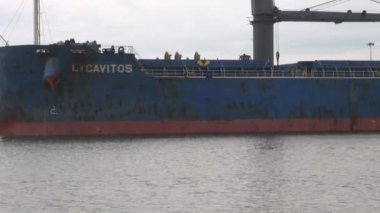 Kargo gemisi Lycavitos Klaipeda Harbor