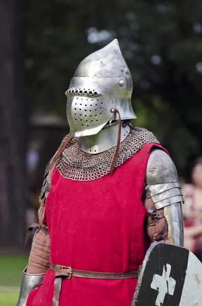 Knight in medieval festival