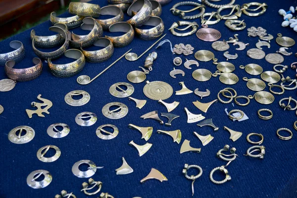 Joyería báltica en feria histórica medieval —  Fotos de Stock