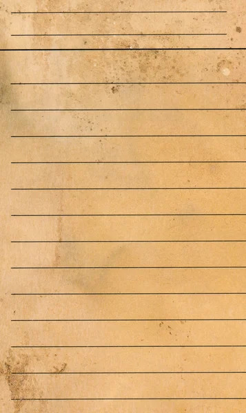Tom gul linjerat papper kalkylbladsbakgrund eller texturerat — Stockfoto