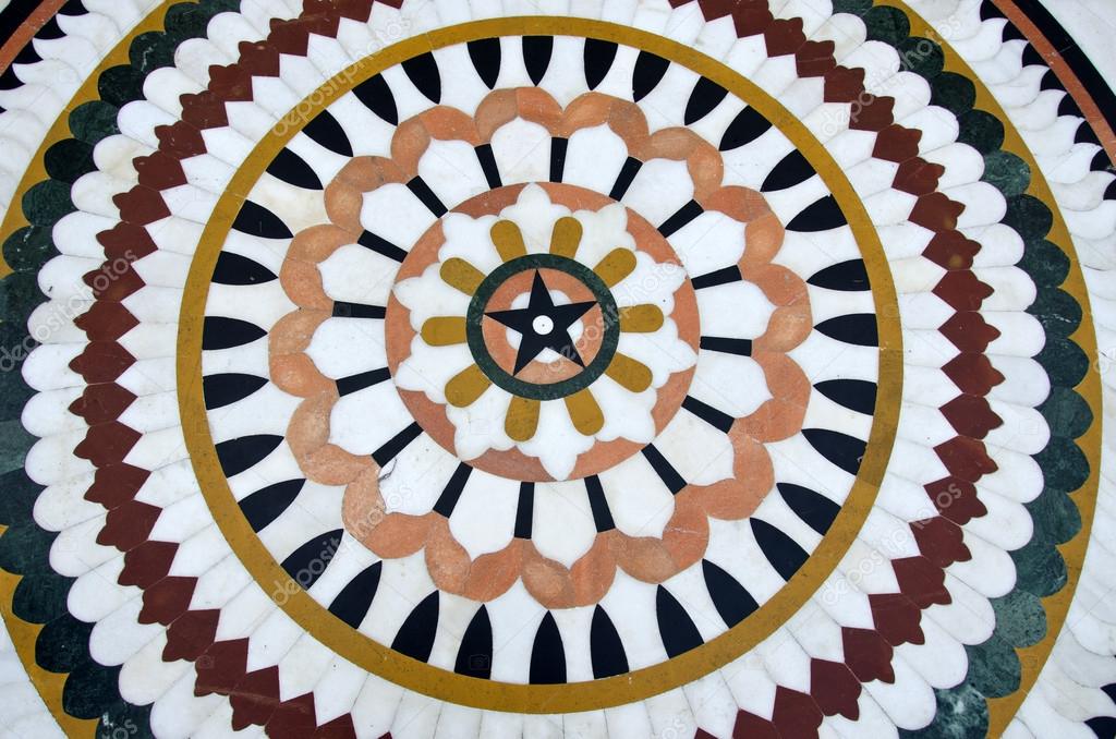 beautiful marble floor background in asia temple, India