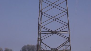  Winters'ı sabah soğuk elektrik pilon