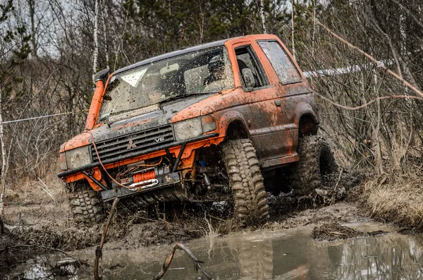 Off-Road "Penrite H6" 4 x 4 konkurrens — Stockfoto