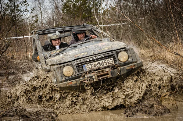 Off-Road "Penrite H6" 4 x 4 konkurrens — Stockfoto