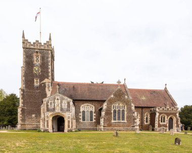 İngiltere, Norfolk, Sandringham Malikânesi, 2019, Nisan, 23: St. Mary Magdalene Kilisesi, Sandringham Malikânesi, Norfolk