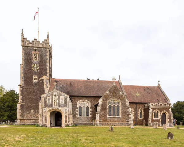 Великобритания Norfolk Sandringham Estate 2019 Апрель Церковь Святой Марии Магдалины — стоковое фото