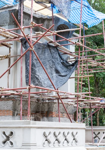 공사중에 새로운 태국 교회 — 스톡 사진