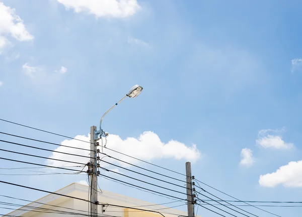 Modern street bulb — Stock Photo, Image