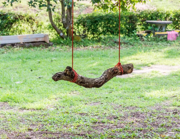 Little log swing — Stock Photo, Image