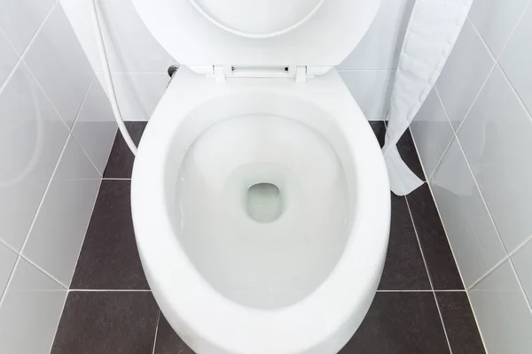 Close up van de vuile toilet — Stockfoto