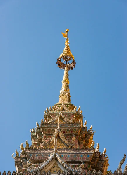 Golden pinnacle of the old pagoda — Stock Photo, Image