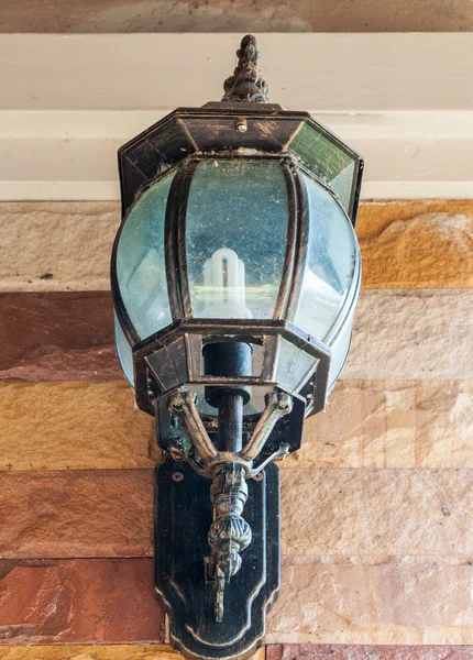 Old metal lantern. — Stock Photo, Image