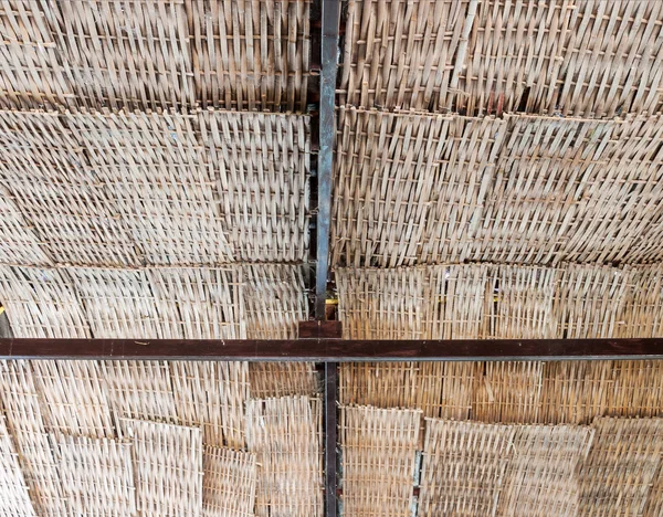 Tettoia di bambù — Foto Stock