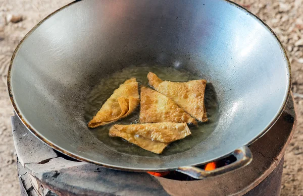 Goldden dumpling — Stock Photo, Image