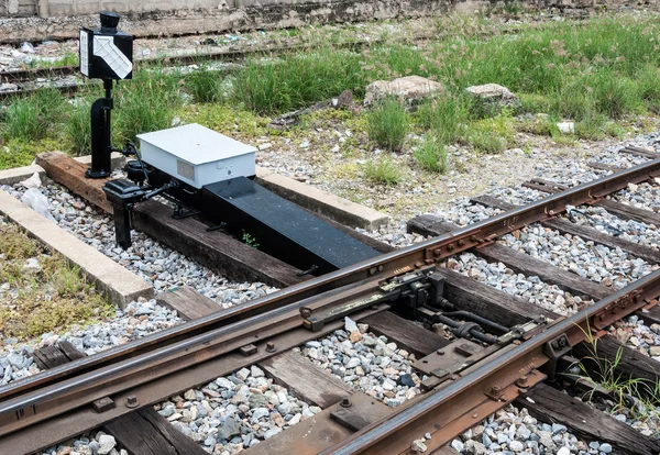 Novo interruptor ferroviário — Fotografia de Stock