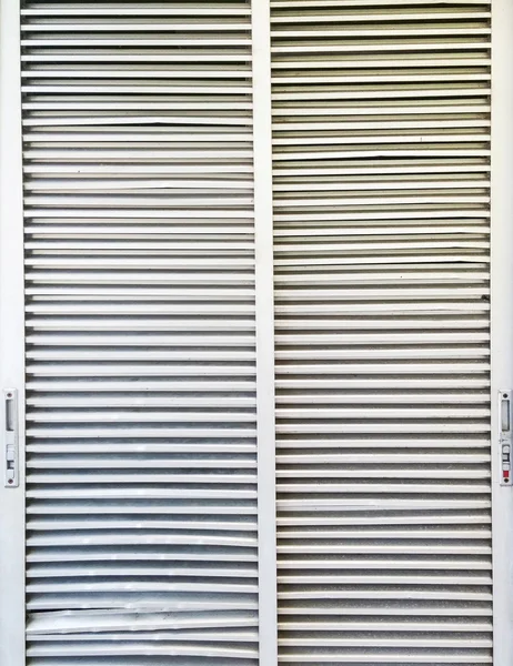 Metal sliding door — Stock Photo, Image