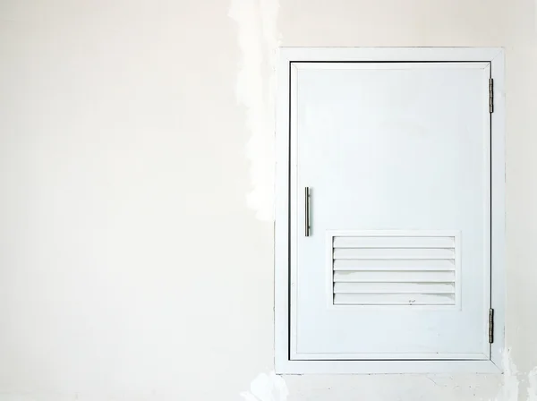 Puerta blanca — Foto de Stock