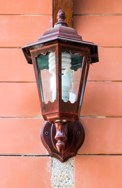 Wooden lantern — Stock Photo, Image