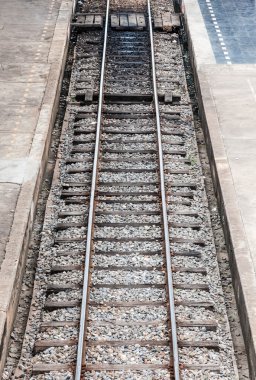 Düz demiryolu hattı