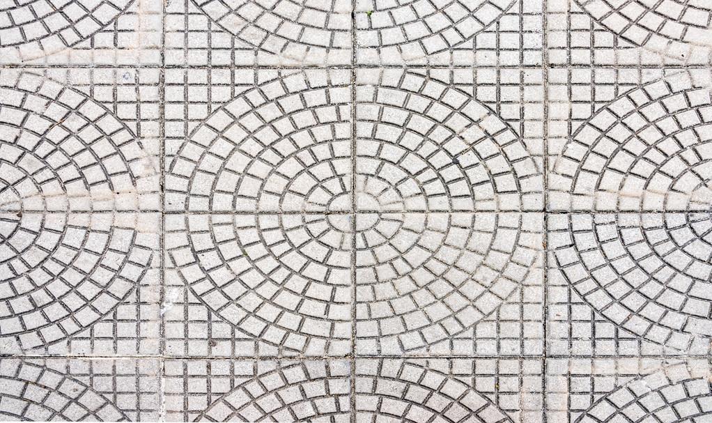 Circle pattern tile