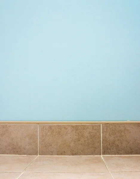 Blaue Betonwand — Stockfoto