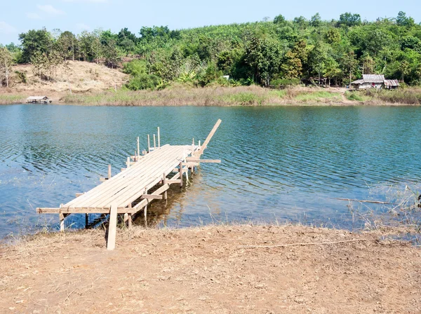 Antiguo muelle de madera —  Fotos de Stock