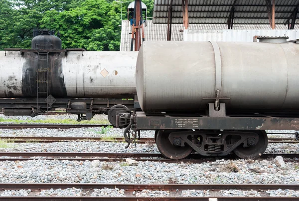 Double oil tank — Stock Photo, Image