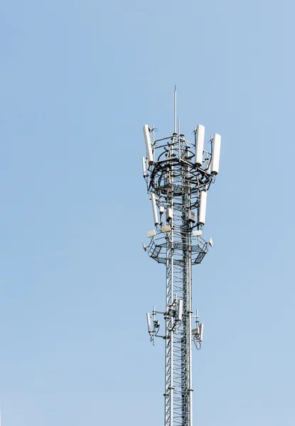 Modern telecommunication tower — Stock Photo, Image