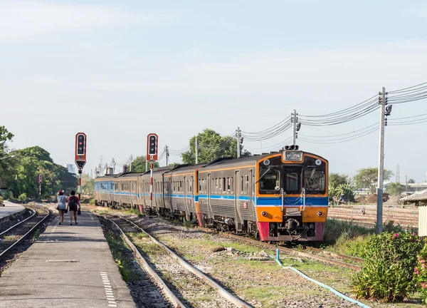 Diesel railcar set — Stock Photo, Image