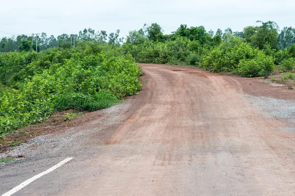 Fin de la route asphaltée — Photo