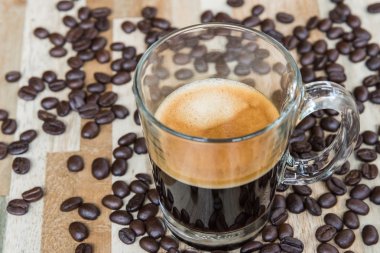 Sıcak espresso Shot.