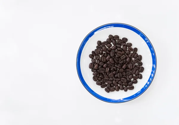 Granos de café tostado oscuro — Foto de Stock