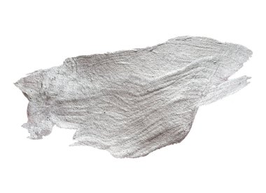 Demir Gümüş illüstrasyon. Sizin için parlayan fırça darbesi inanılmaz tasarım projesi