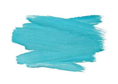 Turkuaz Mavi Glitter Suluboya Doku Boya Leke Soyut İllüstrasyon Seti. Sizin için parlayan fırça darbesi inanılmaz tasarım projesi