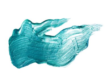 Mavi ve Turkuaz Glitter Suluboya Doku Boya Leke Soyut İllüstrasyon. Sizin için parlayan fırça darbesi inanılmaz tasarım projesi