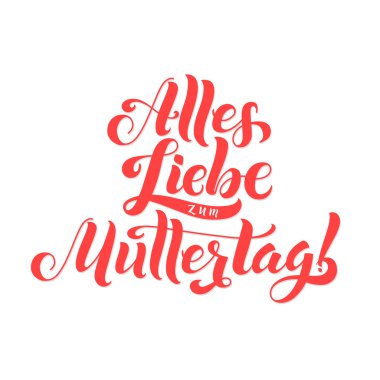 Mutlu anneler günü el yazı.