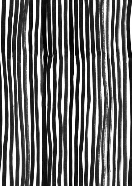 Tinte nahtlose Linienmuster. abstrakter Druck mit Pinselstrichen. monochrom handgezeichnete Textur. künstlerischen kachelbaren schwarzen und weißen Hintergrund — Stockfoto